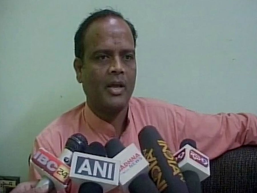 Chandravat, RSS Sah Prachar Pramukh in Ujjain, claimed he got some phone calls from Kerala threatening to kill him and was being targetted in social media. Image courtesy ANI