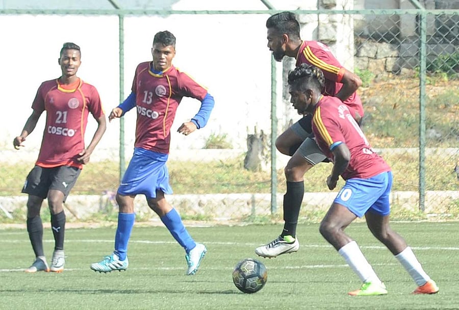 Karnataka will look to seal their Santosh Trophy berth at the South Zone qualifiers in Bengaluru. DH PHOTO/ SRIKANTA SHARMA R