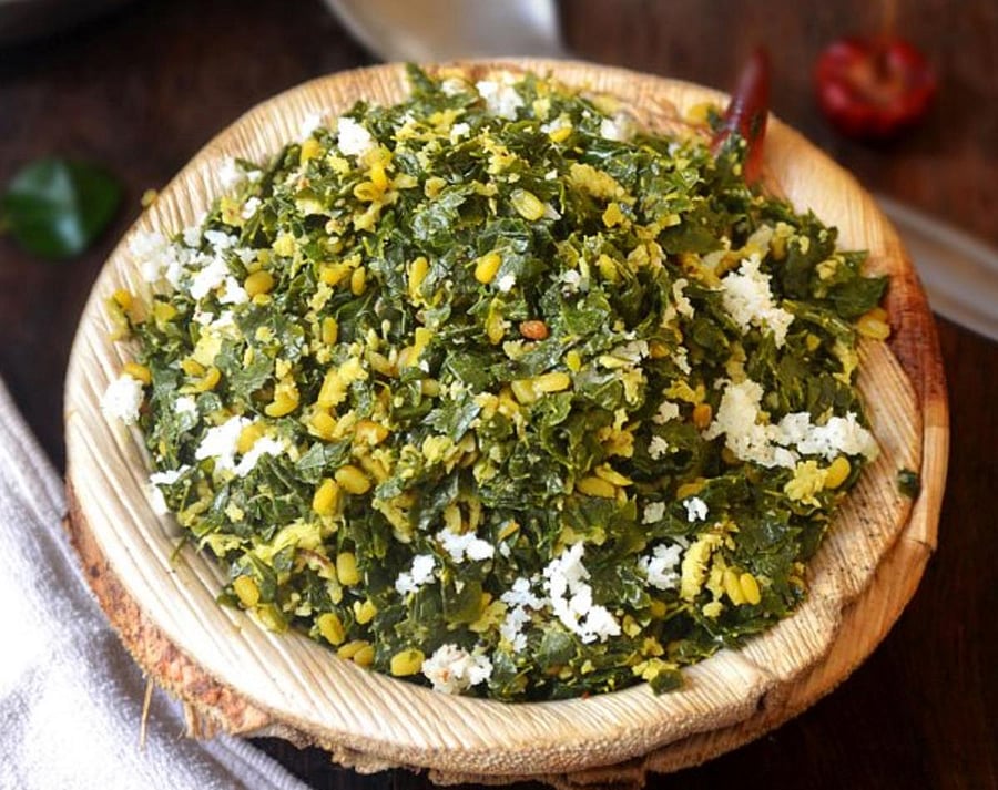 Drumstick leaves curry