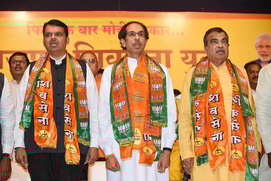 The BJP-Shiv Sena alliance may have swept all the 10 seats in Vidarbha region of Maharashtra in 2014 while riding on the Narendra Modi wave -- but this time a repeat performance is going to be tough. (PTI File Photo)