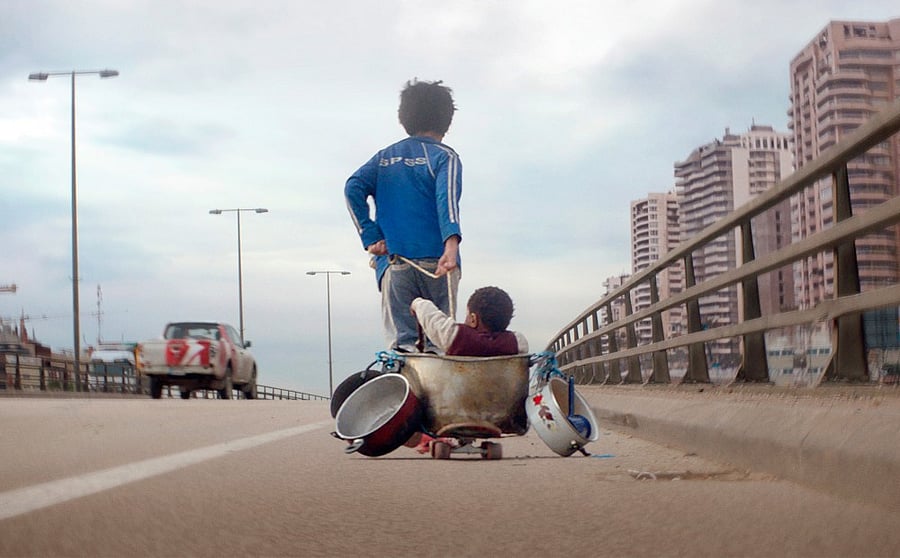 A scene from Capernaum.