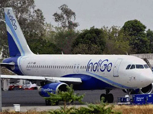 They boarded an Indigo flight at 10 PM last night. The trouble started before the plane took off when one of the three lawyers allegedly took photograph of an airhostess from his mobile phone which was objected to by the woman. PTI file photo