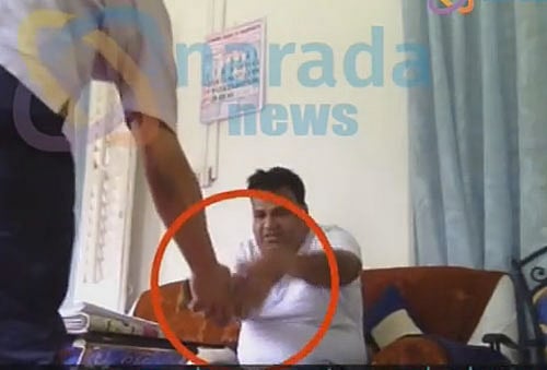 So whoever has concocted this smear campaign, please go ahead and concoct your smear campaign or your doctored video. Video grab