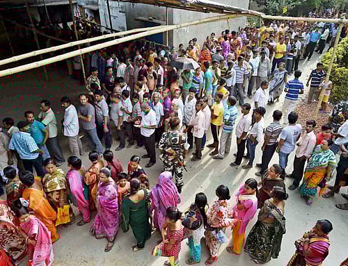 If Kamal, an iconic Left leader from the district, is the name the Left-Congress coalition is invoking in its campaign, his son Udayan Guha is doing the same but for the Trinamool. PTI file photo