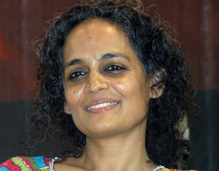 Writer Arundhati Roy. DH file photo