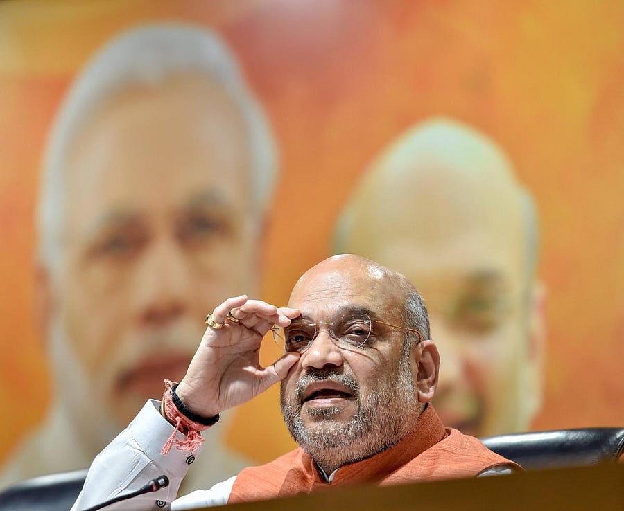 BJP National President Amit Shah. PTI File Photo