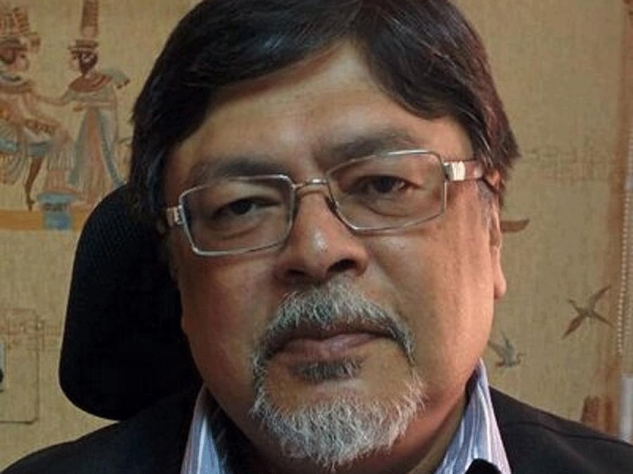 Former Rajya Sabha member of the BJP, Chandan Mitra, image courtesy Twitter