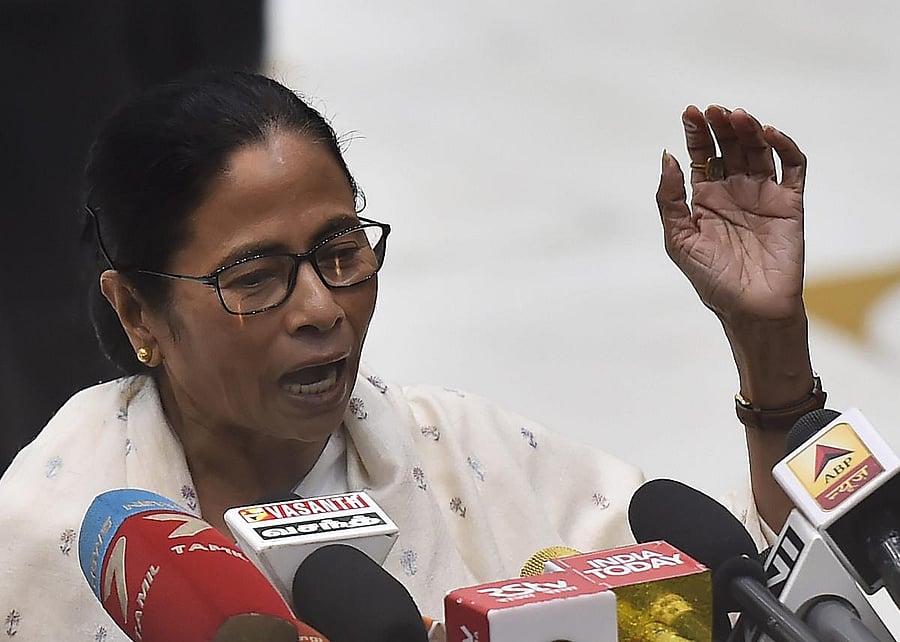 West Bengal Chief Minister and TMC chief Mamata Banerjee. (PTI Photo)