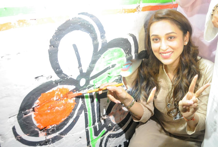 TMC candidate Mimi Chakraborty