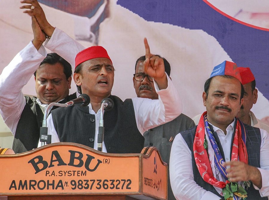 Samajwadi Party chief Akhilesh Yadav. (PTI)