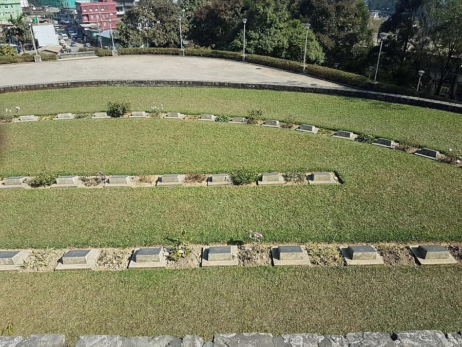 Kohima War Cemetery. PHOTOS BY AUTHOR