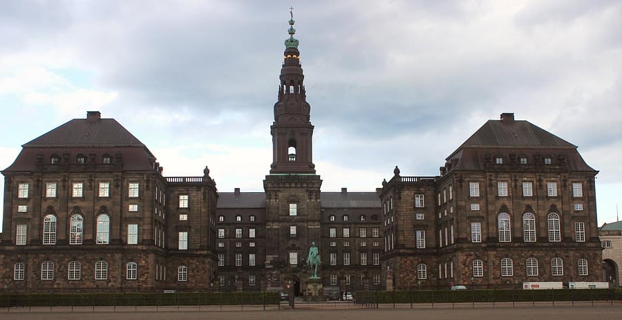 Christiansborg Palace. PHOTOS BY AUTHOR