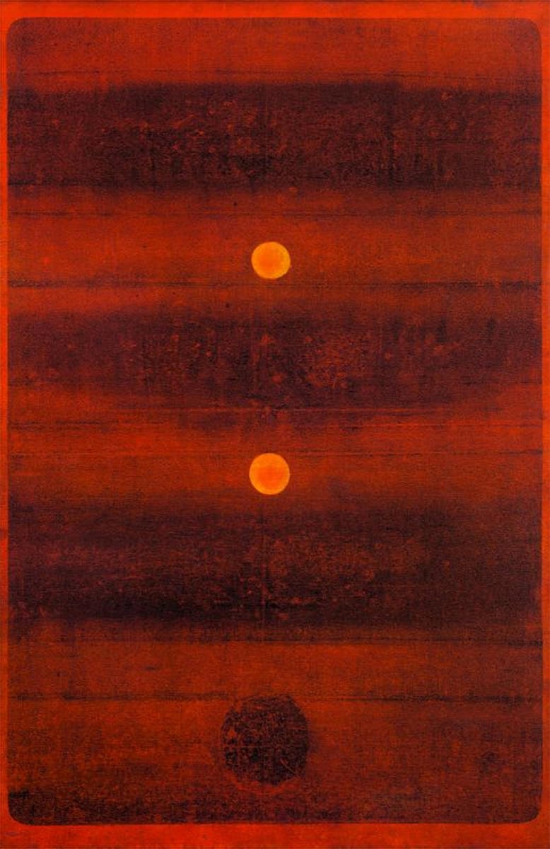 Painting by gaitonde at Saffronart