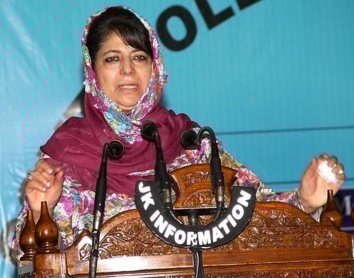 Jammu and Kashmir Chief Minister Mehbooba Mufti. PTI file photo