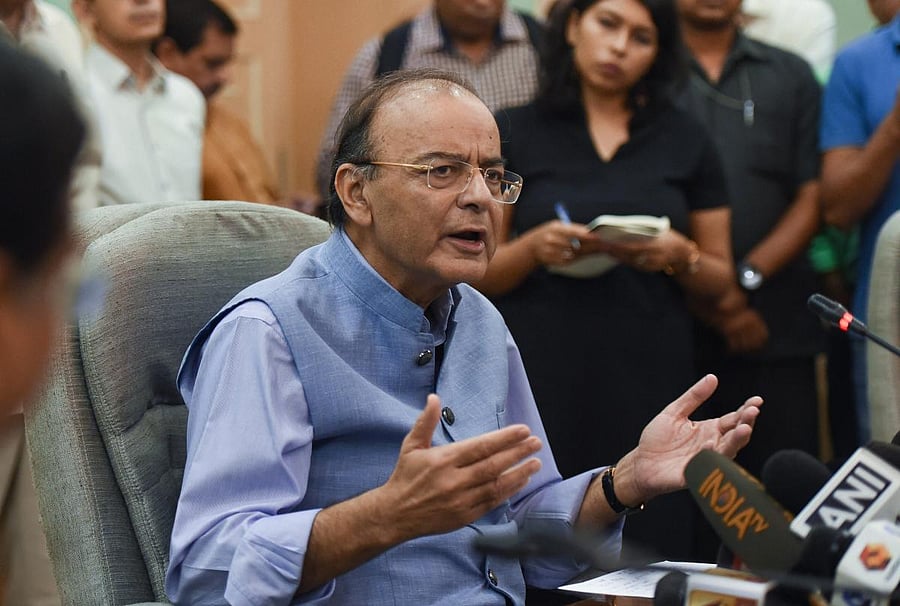 Union Finance Minister Arun Jaitley. PTI Photo