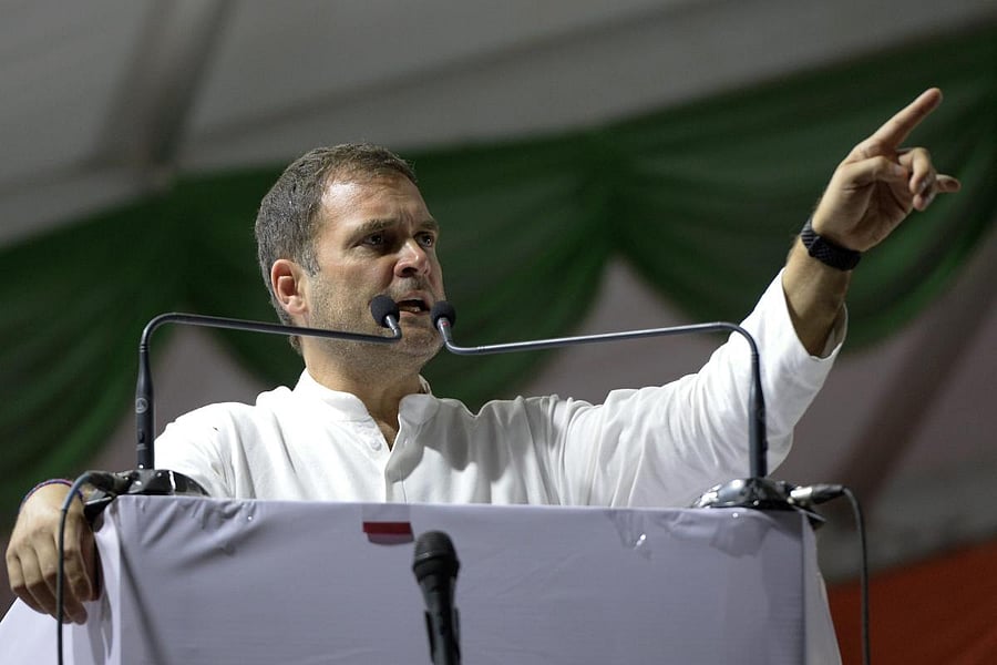 Coming down heavily on Prime Minister Narendra Modi, Congress chief Rahul Gandhi on Tuesday said he has "failed" to fulfil the promises made during the last five years. PTI file photo