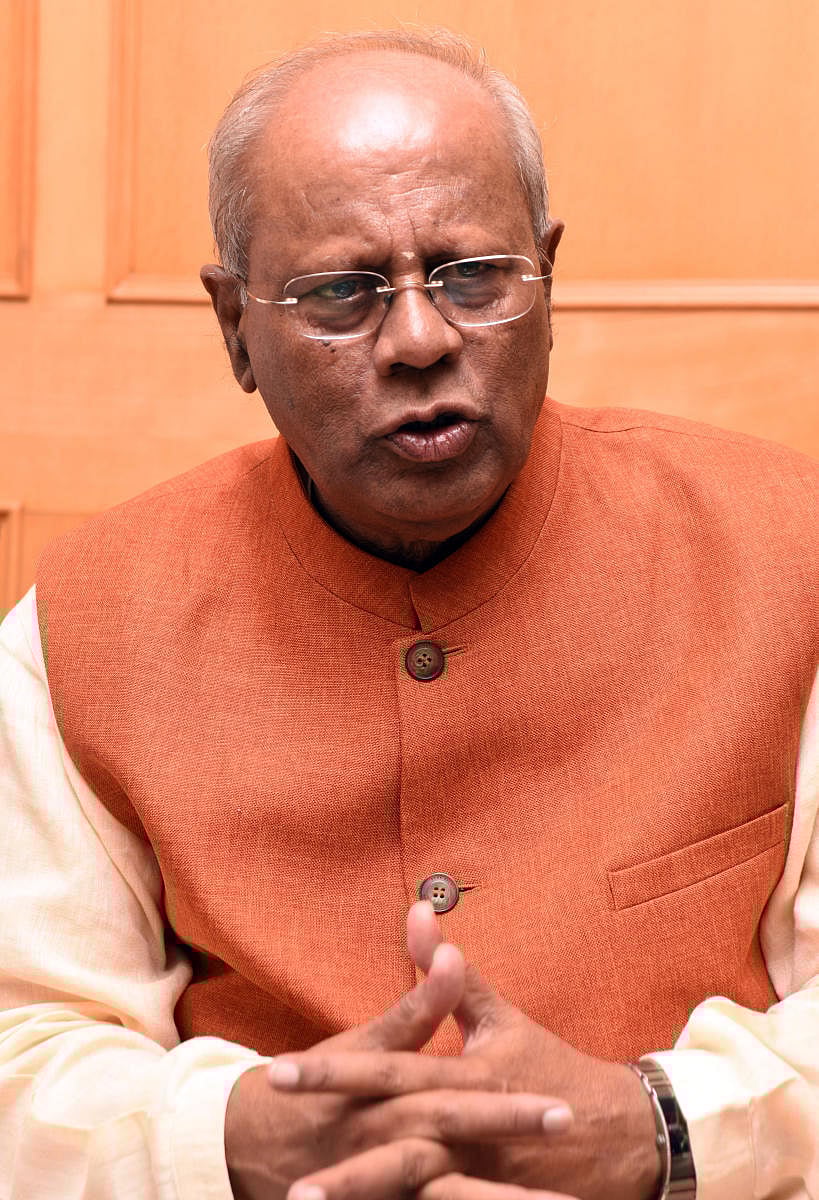 BJP nominee G M Siddeshwara