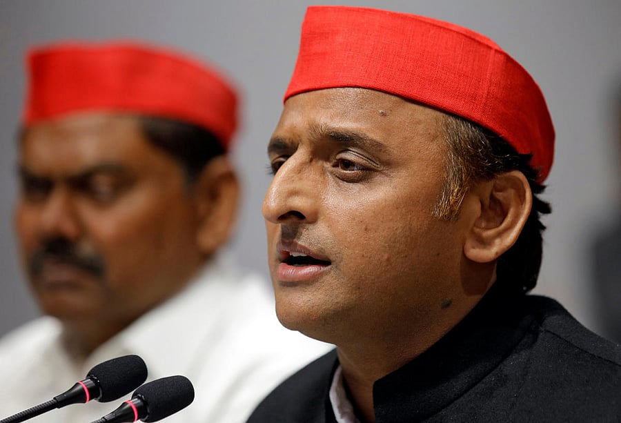 Akhilesh, who arrived here to file his nomination papers, said he has been apprised about EVM malfunction in Bulandshahr and some other places. Reuters File photo
