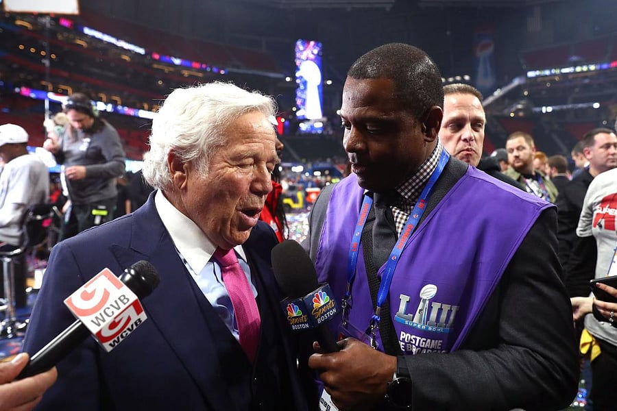 New England Patriots owner Robert Kraft. AFP File photo