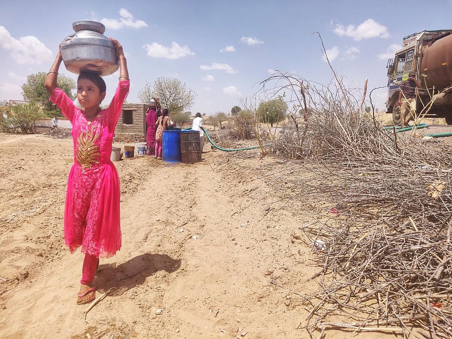 School is taboo for girls in Dalit-dominated Trimohi village in Barmer.