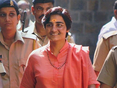 Sadhvi Pragya Singh Thakur. PTI file photo