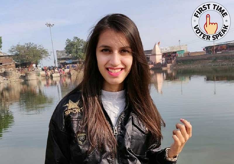 Rutvi Dattani, a first time voter, feels privileged to be able to participate in the elections.