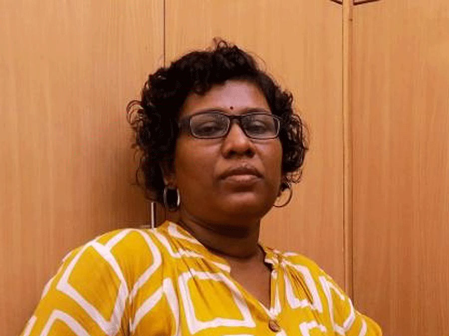 Bindu Ammini. File photo. 