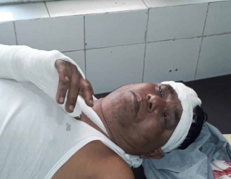 Assam journalist Rajen Deka. DH Photo