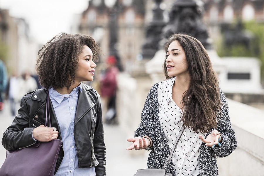 One of the best ways to learn a language fast is to regularly converse with those fluent in it.