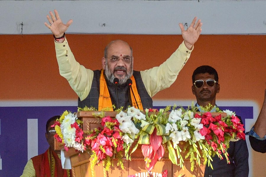 Bharatiya Janata Party President Amit Shah. PTI File Photo