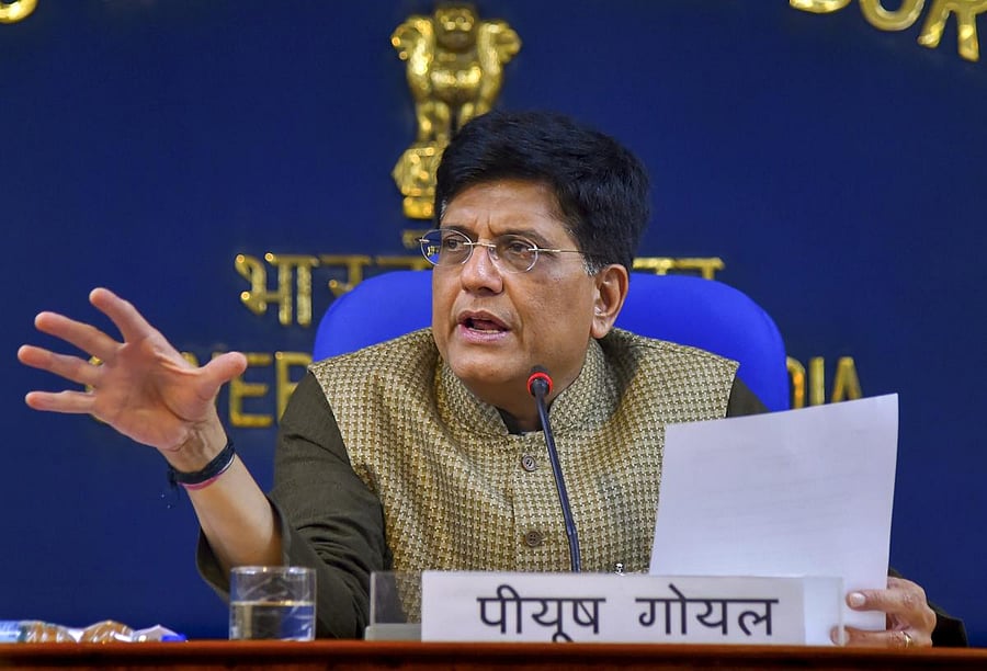 If Goyal visits Chennai on Sunday, he will meet Chief Minister Edappadi K Palaniswami to kick-start the talks