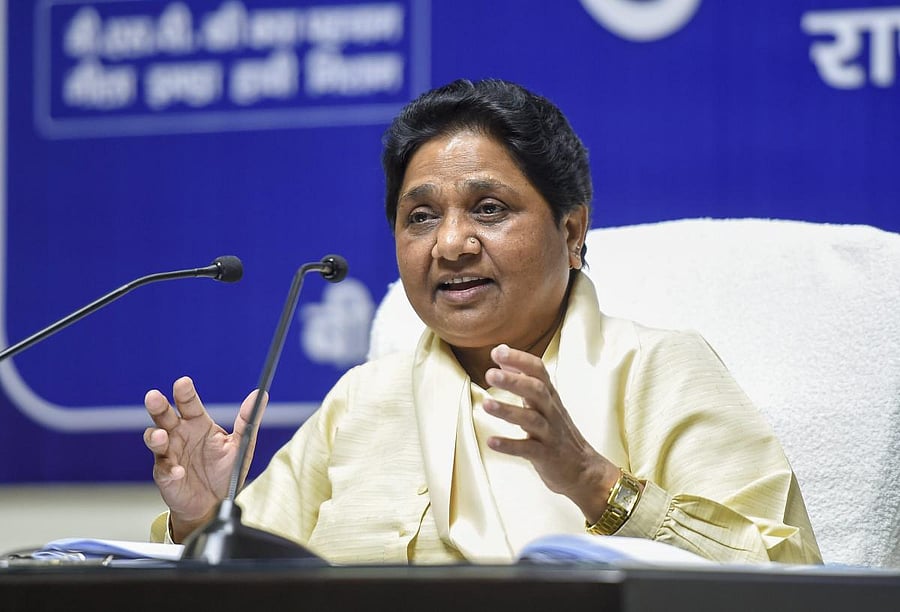 Bahujan Samaj Party (BSP) president Mayawati. PTI File photo