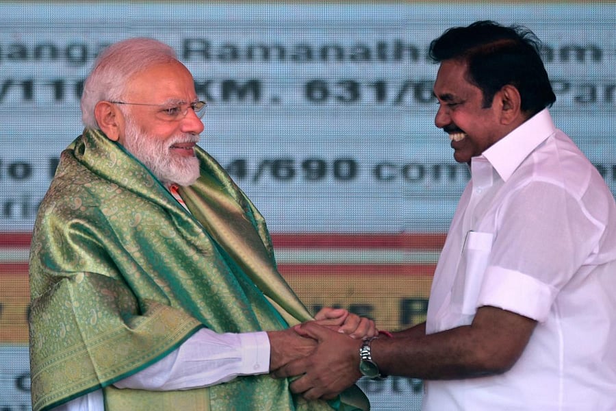 The public meeting will serve as a platform for Modi and other leaders of NDA's constituents to launch the coalition's poll campaign ahead of the Lok Sabha polls. (PTI File Photo)