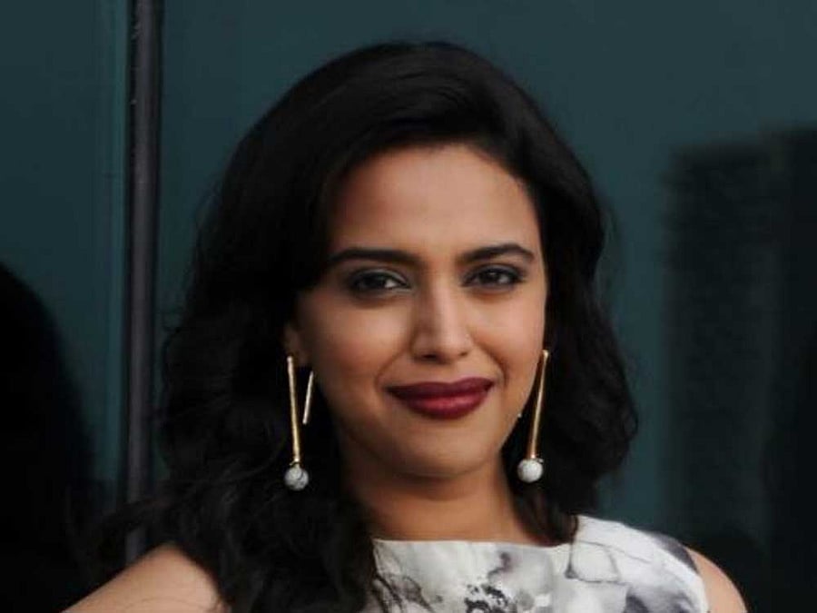 Actor Swara Bhaskar. AFP file photo