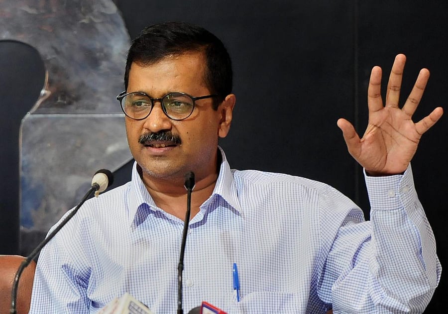 Delhi Chief Minister Arvind Kejriwal. PTI File photo
