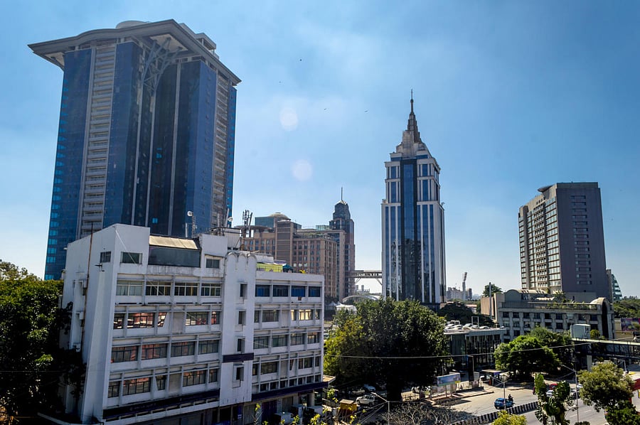 Bengaluru skyline