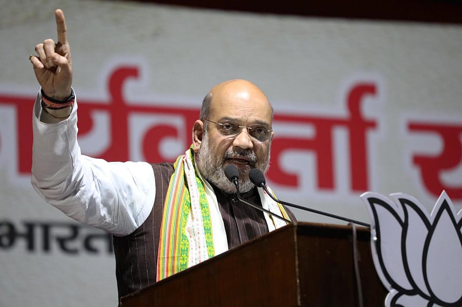BJP president Amit Shah. PTI File photo