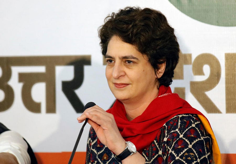 Congress leader Priyanka Gandhi Vadra. (File Photo)