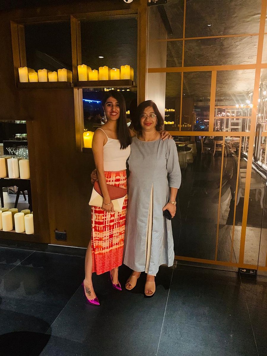 Sita (right) with daughter Pratheksha. They moved to a house from a PG accommodation.