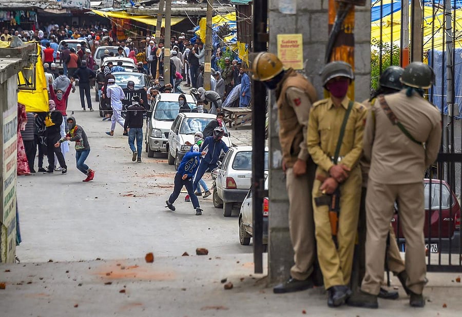 Reports of protests were received from almost parts of Kashmir on Monday with protesters saying such acts can only be curbed when the guilty are hanged in public. (PTI Photo)