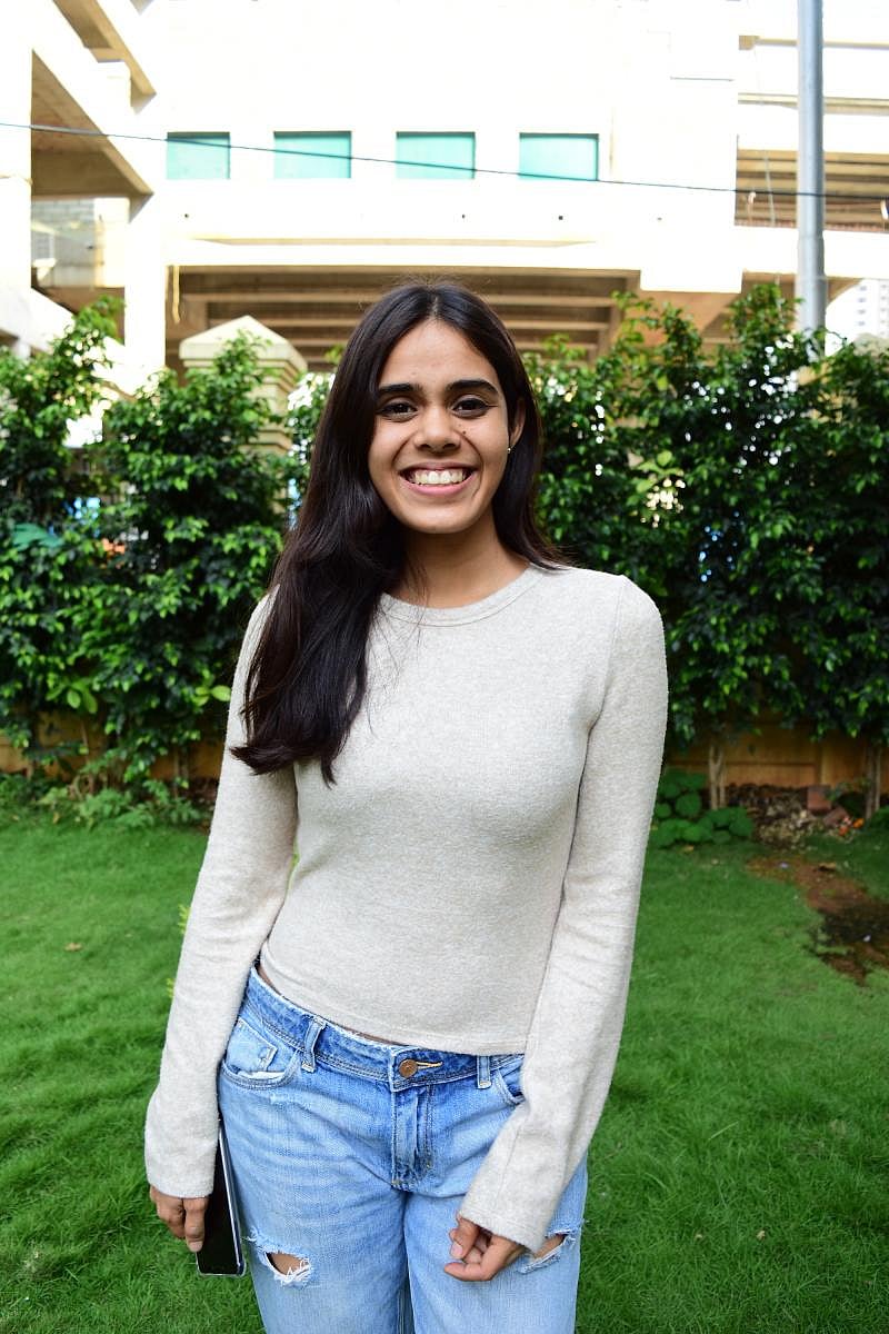 Vibha Harish mostly works on furniture and home decor pieces.