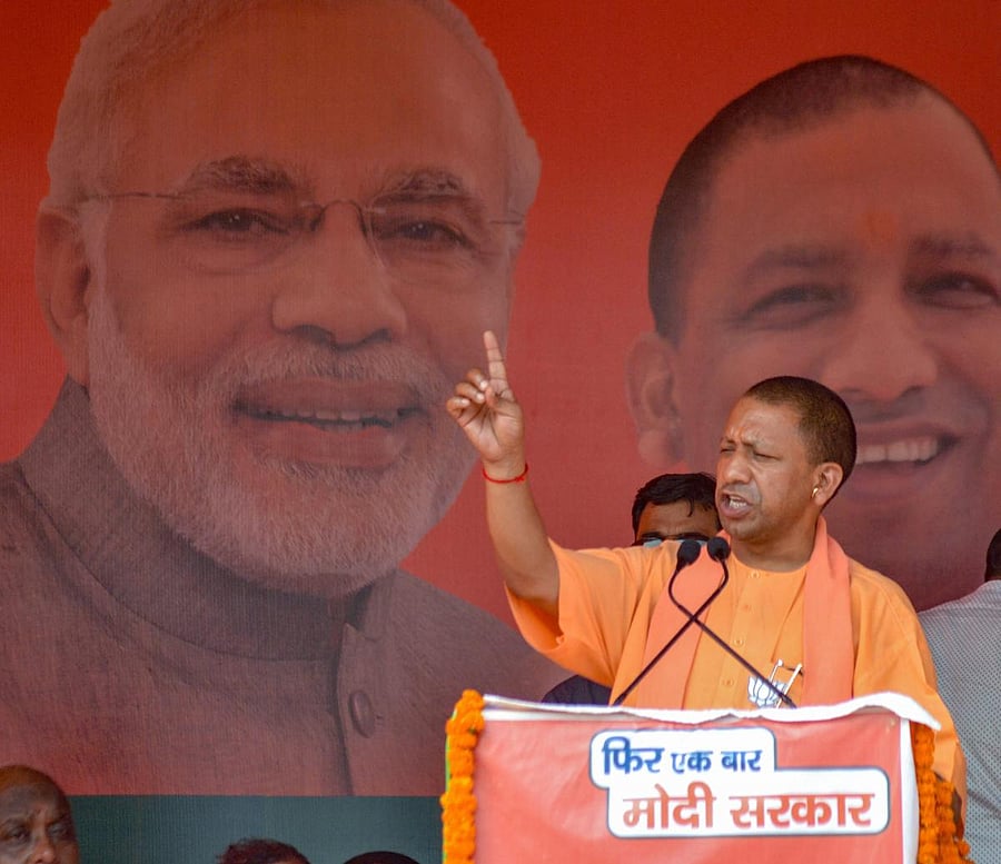 Uttar Pradesh Chief Minister Yogi Adityanath.