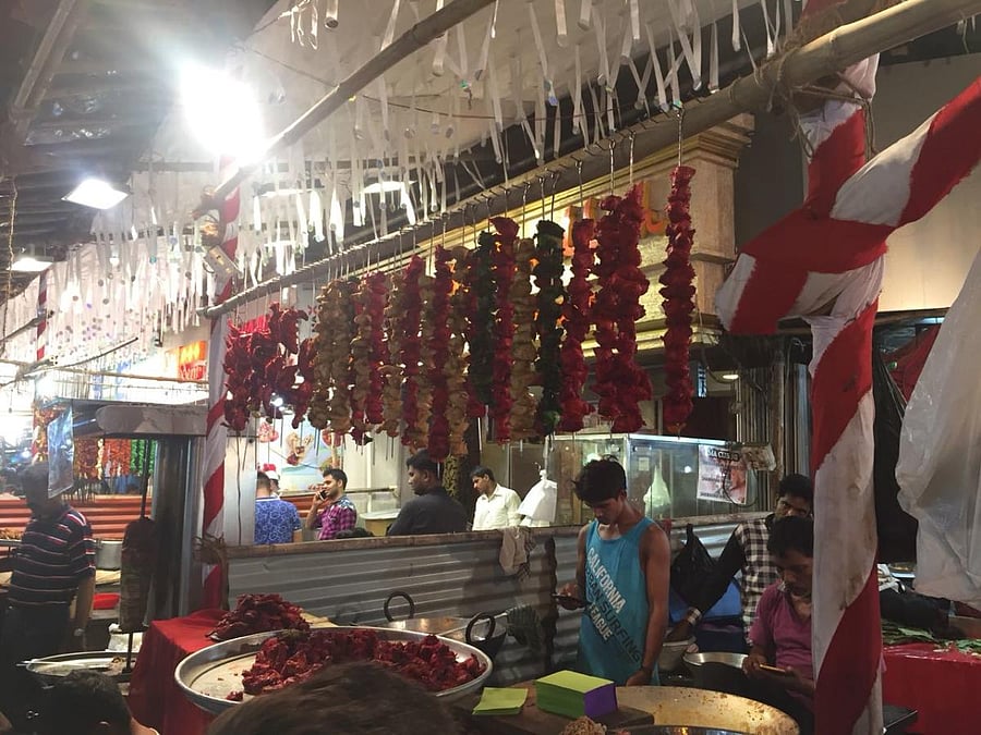 Tandoori items at Mohamed Ali Road, Mumbai. PHOTOS BY AUTHOR