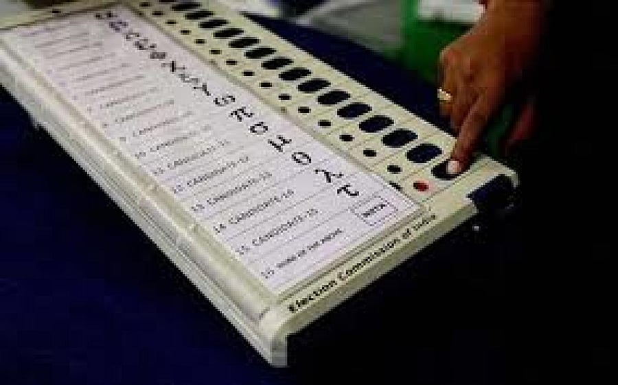 Singh said the EVM is "robust by design" and there is no way the machine can be tampered with. File photo