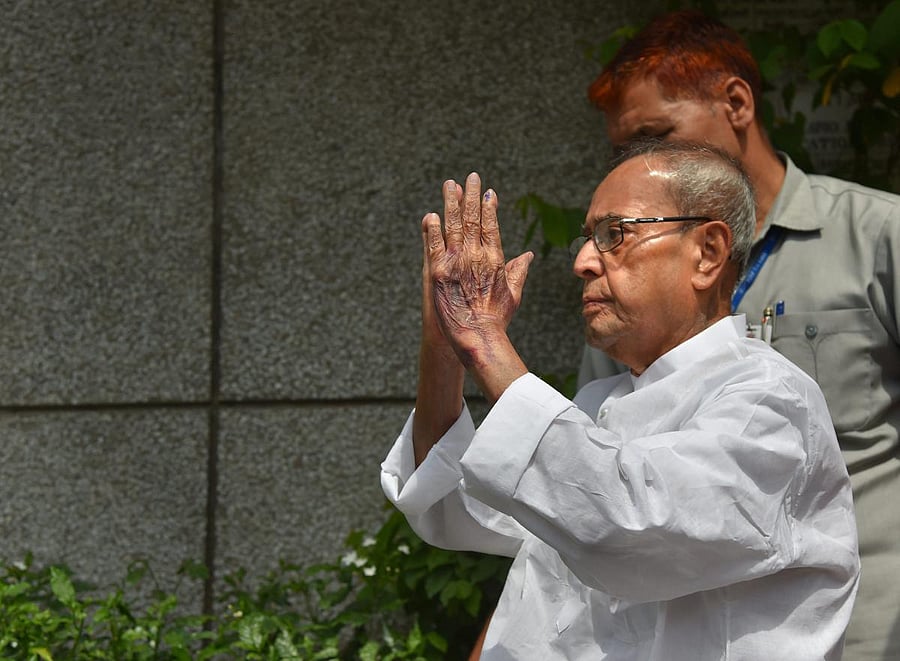 Former president Pranab Mukherjee. (PTI File Photo)
