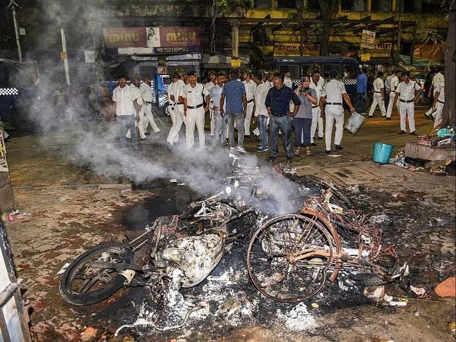 Bengal turned into a battlefield during the election.