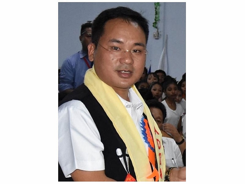 NPP MLA Tirong Aboh killed in the attack in Tirap district. DH photo