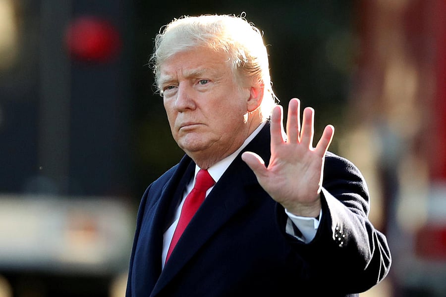 US President Donald Trump. Reuters file photo