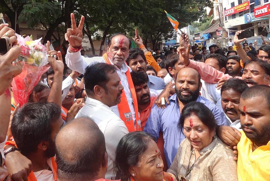 K Laxman is confident of making further inroads in Telangana. (PTI Photo)