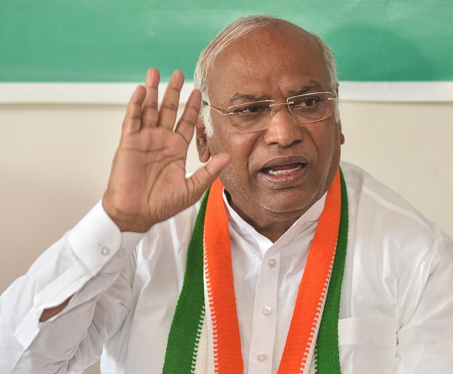 Mallikarjun Kharge.